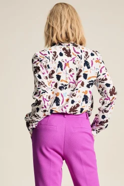 BLOUSE Mila Featherfest Ecru