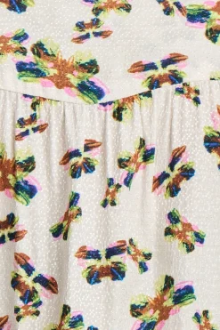 BLOUSE Milly Butterfly Ecru