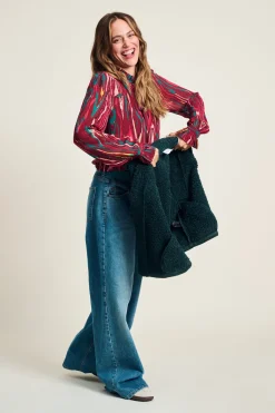 GILET Lammy Teal Green