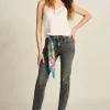 JEANS Elize Slim Grey Storm