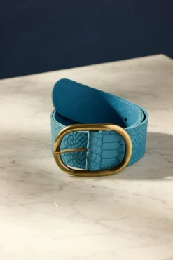 RIEM Olivia Suede Sky Blue