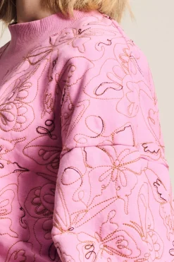 SWEATER Butterfly Rose Pink