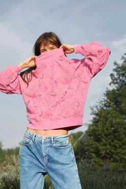 SWEATER Butterfly Rose Pink